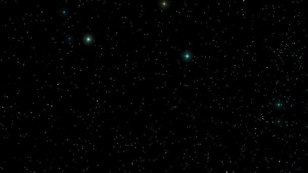 Vector Stars no céu noturno. Ilustração de fundo
 - Vetor, Imagem