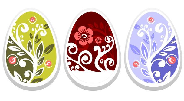 Easter eggs set - Photo, Image