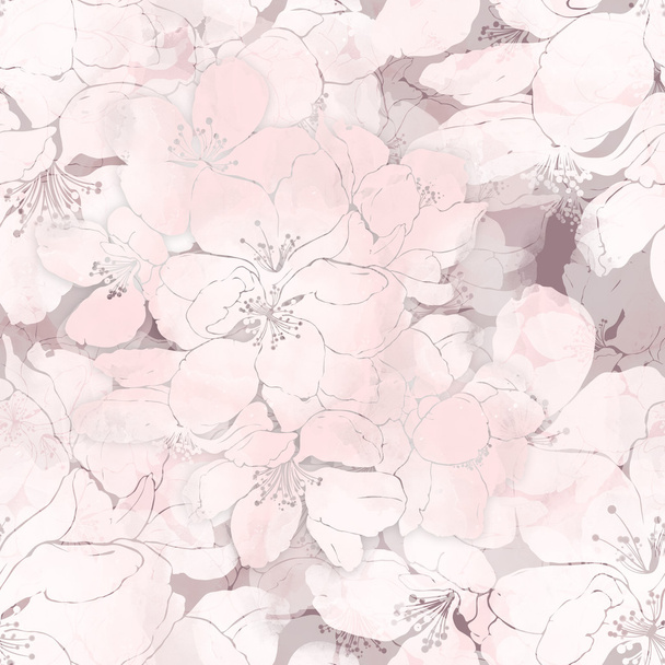 桜の花を刻印 - 写真・画像