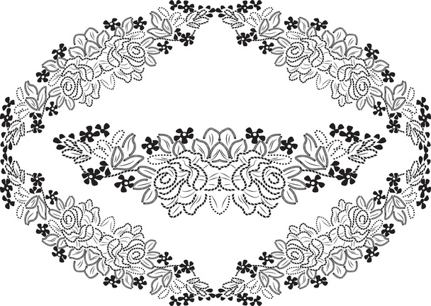  lace ornament flower  - Foto, Imagem