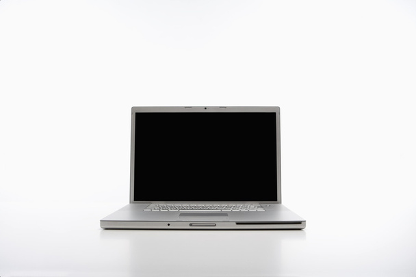 Laptop on white - Φωτογραφία, εικόνα