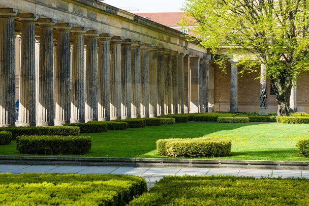 The courtyard of the Alte Nationalgalerie (Old National Gallery). Berlin. Germany. - Photo, image