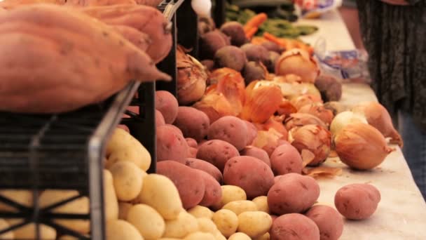 Compras de fin de semana en el Mercado de Agricultores
  - Metraje, vídeo