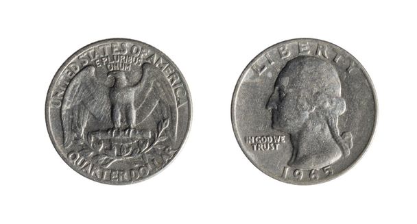 negyed dollár érme - Fotó, kép