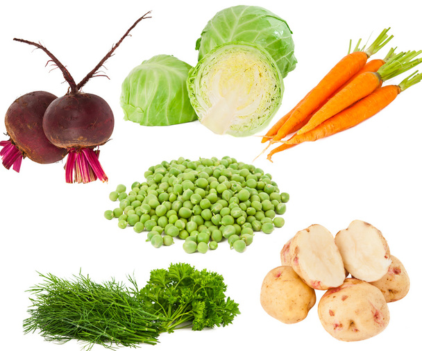 Légumes isolés - Photo, image