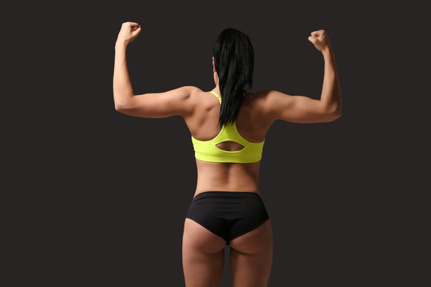 vonzó fitness nő   - Fotó, kép