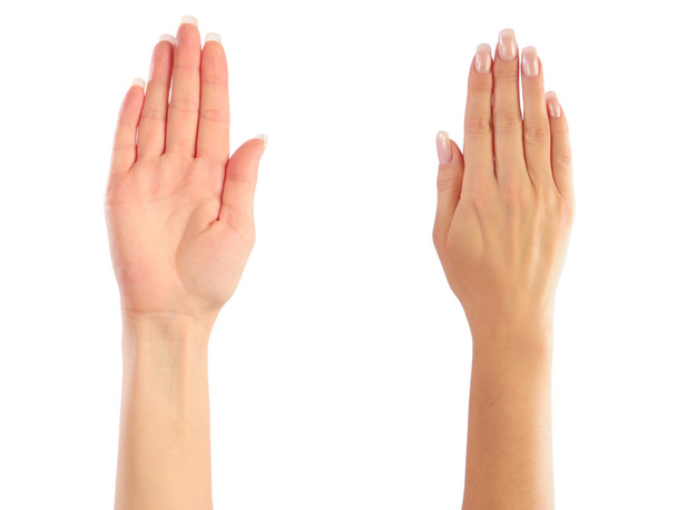 Contando manos femeninas
 - Foto, imagen