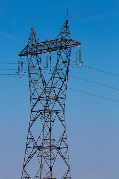 Pylon elektryczny - Zdjęcie, obraz