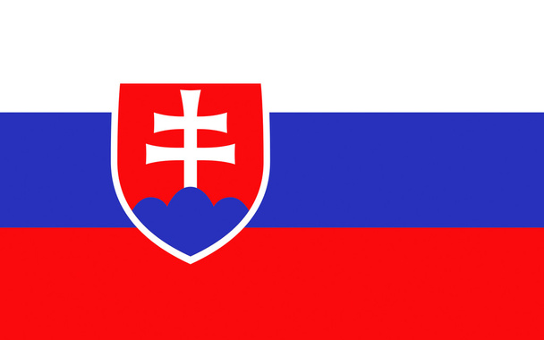 Szlovákia zászlaja - Fotó, kép