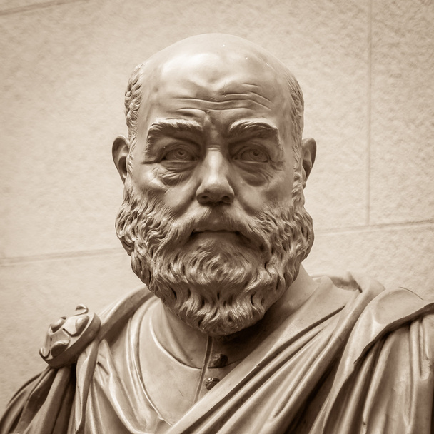 The ancient marble portrait bust - Foto, Bild