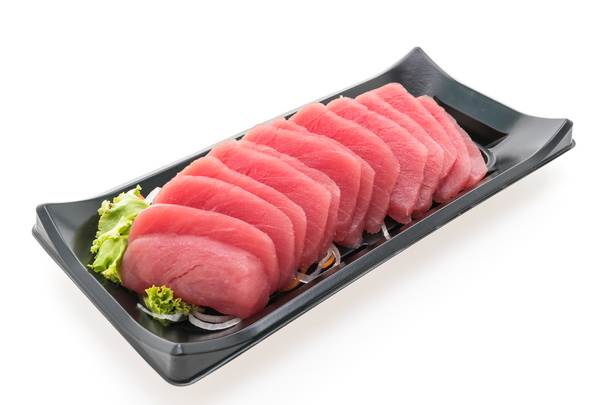 Ruwe verse tonijn sashimi - Foto, afbeelding