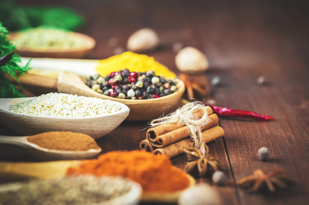 Beautiful colorful spices - 写真・画像