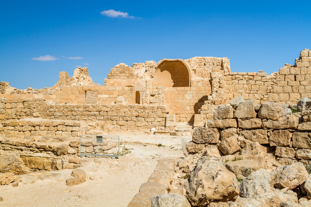 Ruínas da antiga Shivta da Cidade Nabateia
 - Foto, Imagem