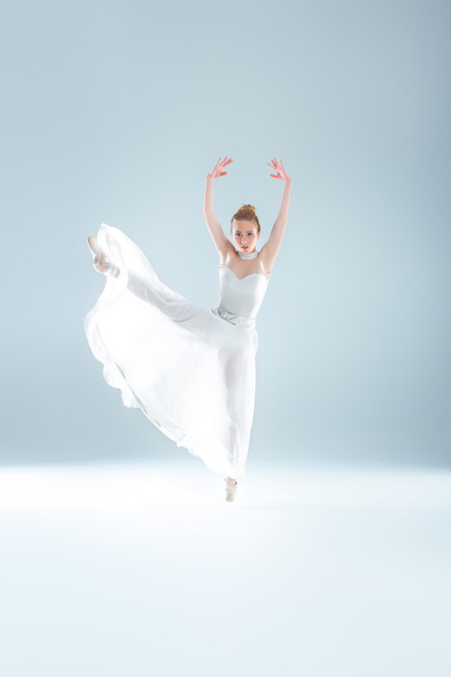 young and beautiful ballet dancer - 写真・画像