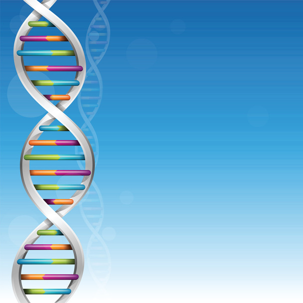 DNA επιστήμη φόντο - Διάνυσμα, εικόνα