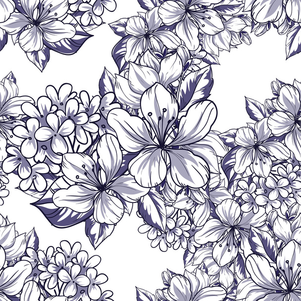 flower pattern background - Vektor, Bild