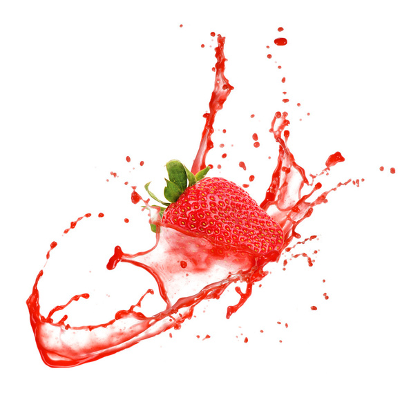 Strawberry splash - Фото, зображення
