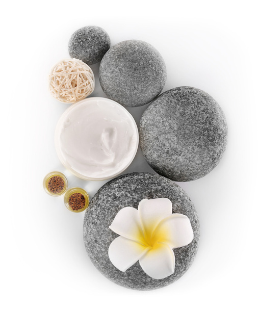 Spa treatment with stones  - Foto, afbeelding