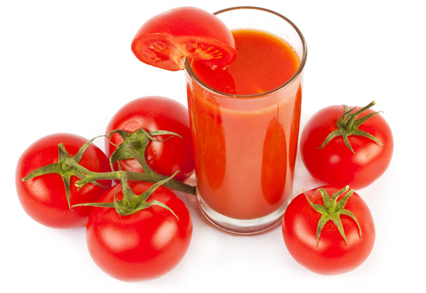 Tomatoes and juice - Foto, imagen