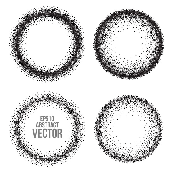 Набір кадрів напівтонових точок
 - Вектор, зображення