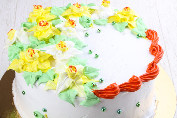 Pastel de galletas de primavera
 - Foto, imagen