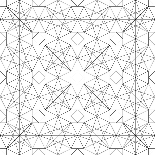 geometrisches nahtloses Muster. Vektorillustration - Vektor, Bild