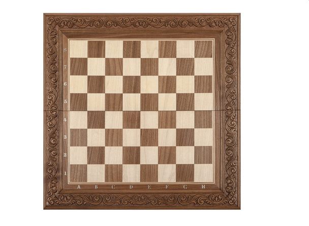 Placa de xadrez de madeira
. - Foto, Imagem