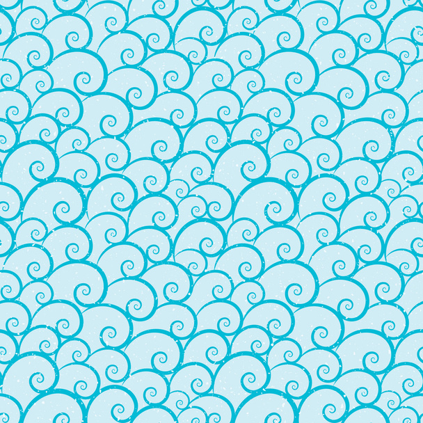 bezešvé pattern mořských vln - Vektor, obrázek