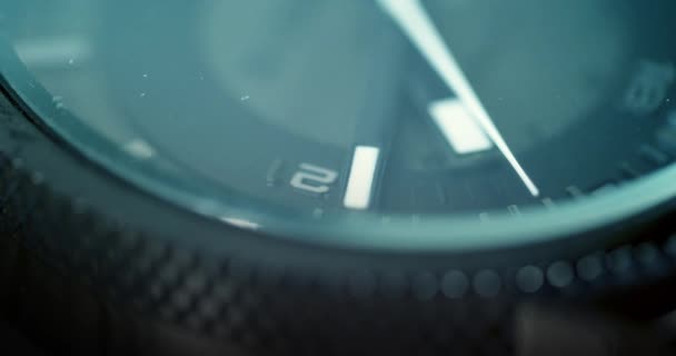 Uhr mit Sekundenzeiger - Filmmaterial, Video