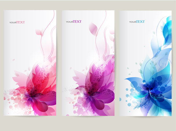 Vector background with Flower - Vector, Image