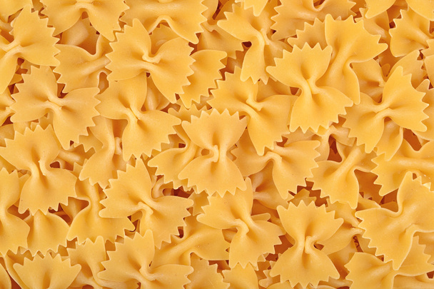 Italian pasta farfalle background  - Foto, Imagem