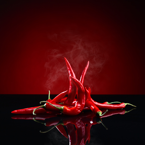 Punainen chili-paprika - Valokuva, kuva