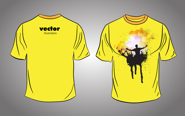 vektor. tričko design - Vektor, obrázek