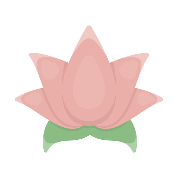 Lotus icon of vector illustration for web and mobile - Vector, afbeelding