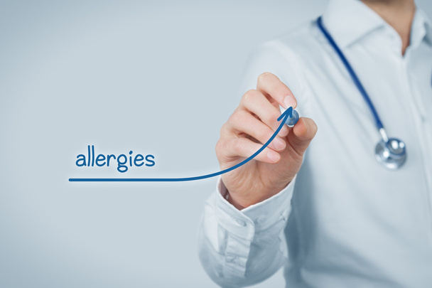 Allergies increasing concept - Fotografie, Obrázek