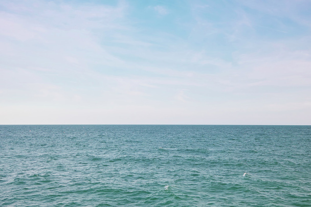 zee en hemel weergave  - Foto, afbeelding
