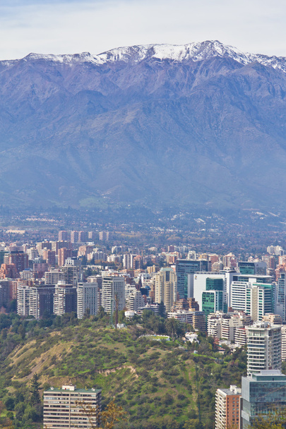 Santiago vista da cidade
 - Foto, Imagem