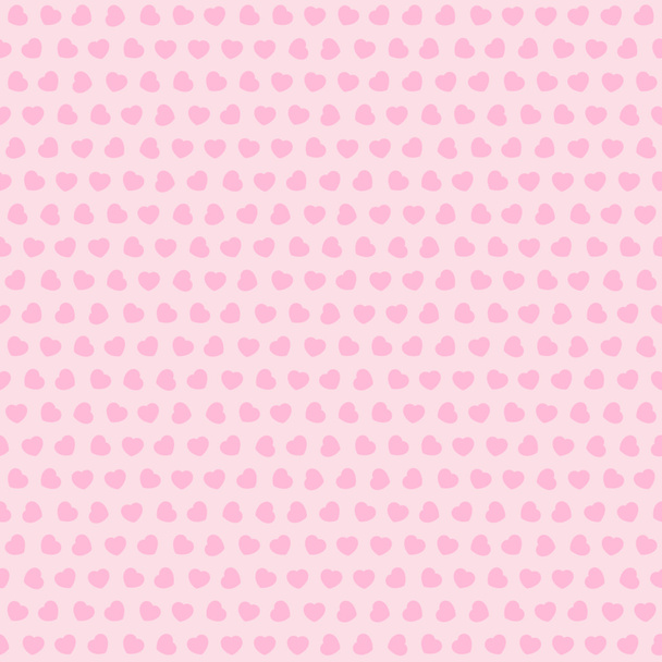 Simple vector heart with different universal patterns on a pink background. Holiday decorations. Vector illustration - Vettoriali, immagini