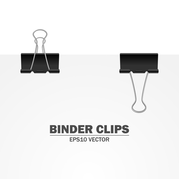 Vector binder clips - Vecteur, image
