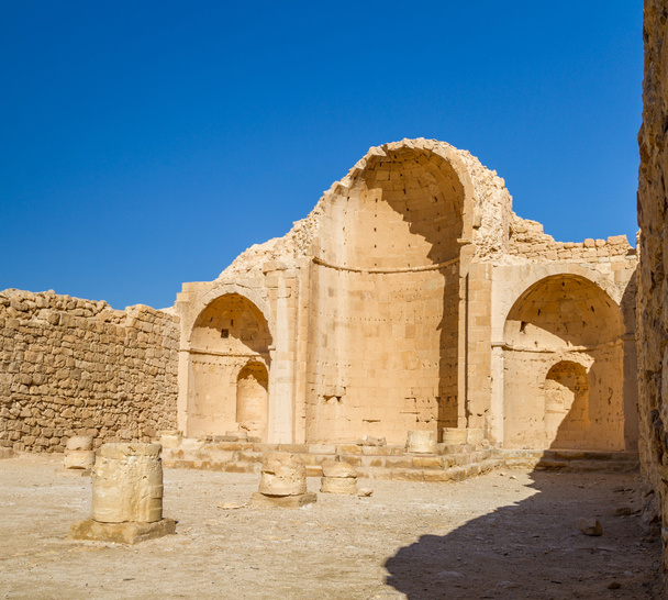 Ruinas de la antigua ciudad nabatea Shivta
 - Foto, Imagen