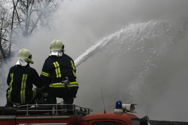 brandweerman brand noodsituaties gevaar brandweerman - Foto, afbeelding