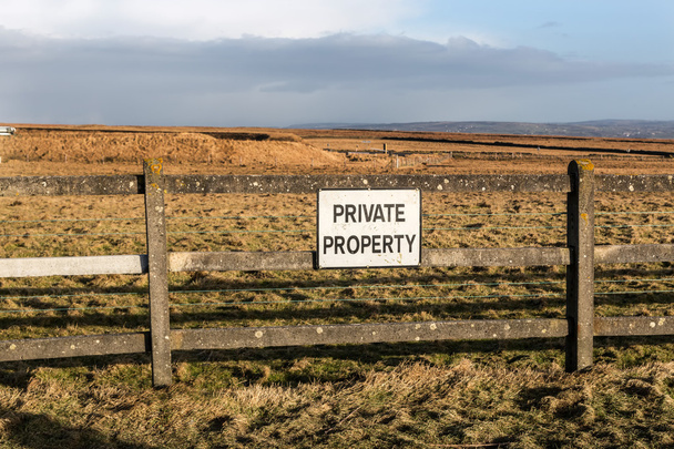 Sign of private property - Photo, Image