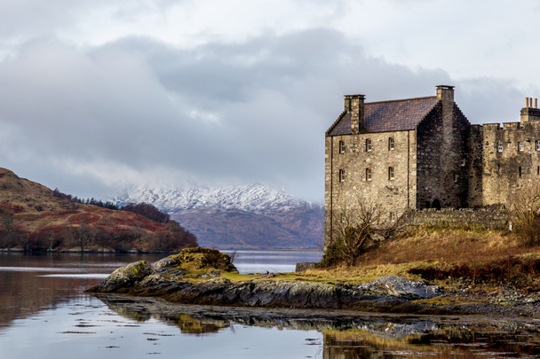 Eileen Donan castle, a Skót Felföld - Fotó, kép