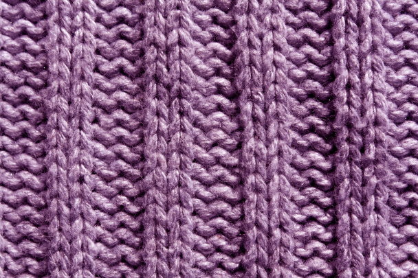 Abstract magenta knitting texture close-up.  - Photo, Image