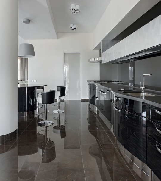 Modern kitchen interior - Fotó, kép