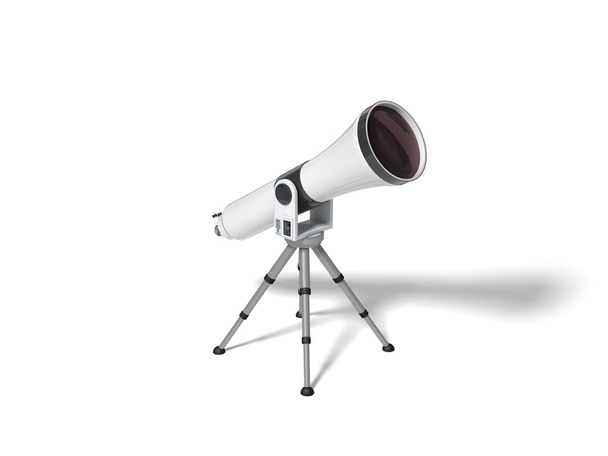 konceptuální dalekohledu design v 3d. - Fotografie, Obrázek