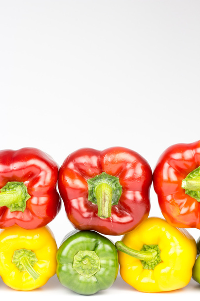 Verduras frescas Pimientos coloridos
 - Foto, imagen