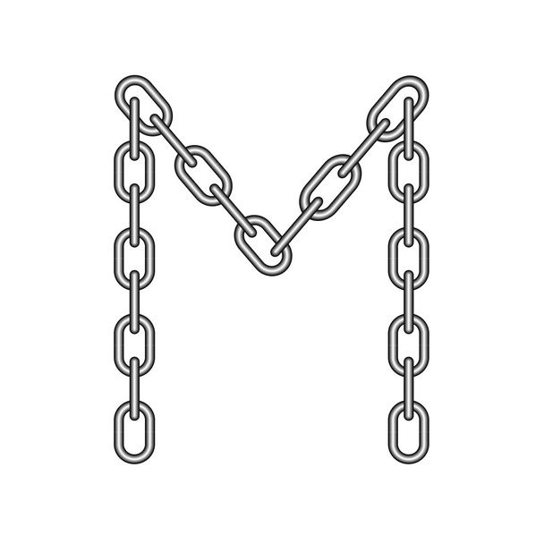 La letra M, en el conjunto de cadenas del alfabeto
 - Vector, imagen