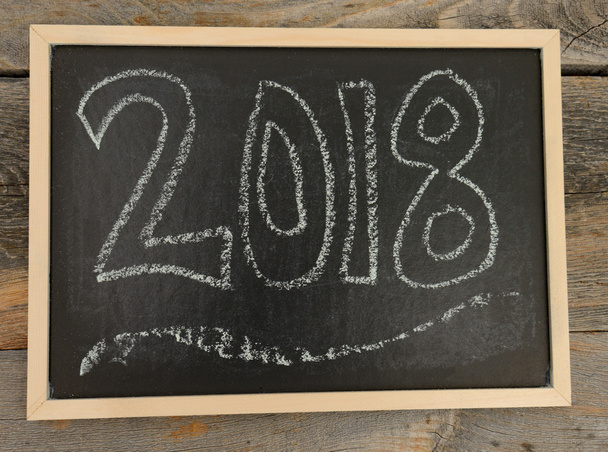 2018 conceito de ano novo
 - Foto, Imagem