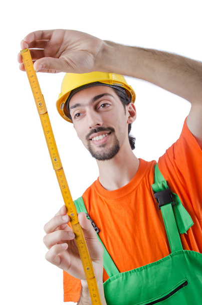 Repairman in coveralls in industrial concept - Фото, изображение